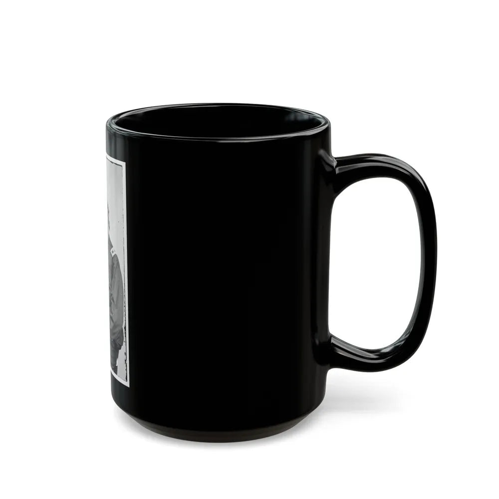 Portrait Of Brig. Gen. Daniel C. Mccallum, Officer Of The Federal Army (U.S. Civil War) Black Coffee Mug-Go Mug Yourself