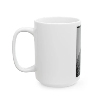 Portrait Of Brig. Gen. David Mcm. Gregg, Officer Of The Federal Army, (Maj. Gen. From Aug. 1, 1864) (U.S. Civil War) White Coffee Mug-Go Mug Yourself