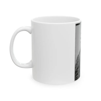 Portrait Of Brig. Gen. David Mcm. Gregg, Officer Of The Federal Army, (Maj. Gen. From Aug. 1, 1864) (U.S. Civil War) White Coffee Mug-Go Mug Yourself