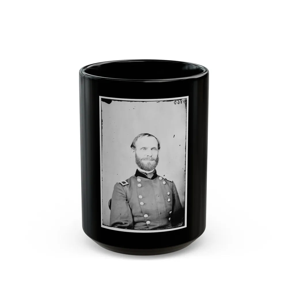 Portrait Of Brig. Gen. Edward D. Townsend, Assistant Adjutant General (U.S. Civil War) Black Coffee Mug-15oz-Go Mug Yourself