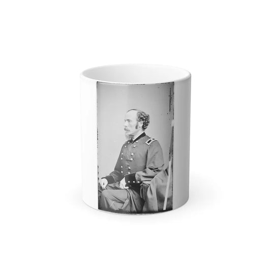 Portrait of Brig. Gen. Emerson Opdycke, Officer of the Federal Army (U.S. Civil War) Color Changing Coffee Mug 11oz-11oz-Go Mug Yourself