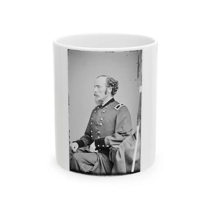 Portrait Of Brig. Gen. Emerson Opdycke, Officer Of The Federal Army (U.S. Civil War) White Coffee Mug-11oz-Go Mug Yourself