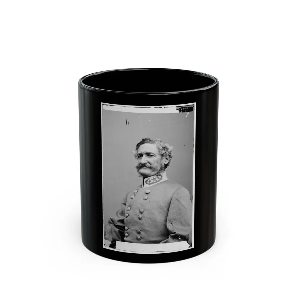 Portrait Of Brig. Gen. Henry H. Sibley, Officer Of The Confederate Army (U.S. Civil War) Black Coffee Mug-11oz-Go Mug Yourself