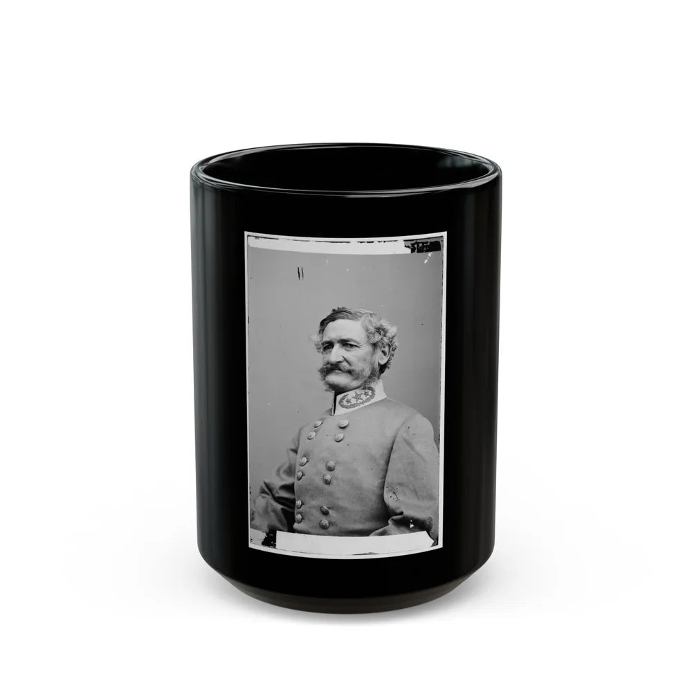 Portrait Of Brig. Gen. Henry H. Sibley, Officer Of The Confederate Army (U.S. Civil War) Black Coffee Mug-15oz-Go Mug Yourself