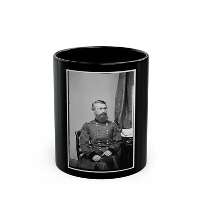 Portrait Of Brig. Gen. Herman Haupt, Officer Of The Federal Army (U.S. Civil War) Black Coffee Mug-11oz-Go Mug Yourself