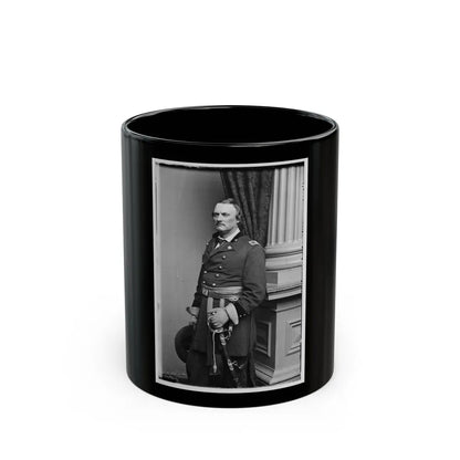 Portrait Of Brig. Gen. Israel B. Richardson, Officer Of The Federal Army (Maj. Gen. From July 4, 1862) (U.S. Civil War) Black Coffee Mug-11oz-Go Mug Yourself