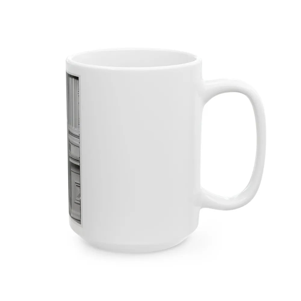 Portrait Of Brig. Gen. Israel B. Richardson, Officer Of The Federal Army (Maj. Gen. From July 4, 1862) (U.S. Civil War) White Coffee Mug-Go Mug Yourself