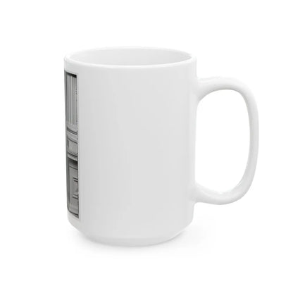 Portrait Of Brig. Gen. Israel B. Richardson, Officer Of The Federal Army (Maj. Gen. From July 4, 1862) (U.S. Civil War) White Coffee Mug-Go Mug Yourself