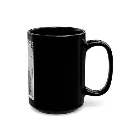 Portrait Of Brig. Gen. James A. Garfield, Officer Of The Federal Army (Maj. Gen. From Sept. 19, 1863) (U.S. Civil War) Black Coffee Mug-Go Mug Yourself