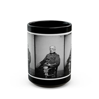 Portrait Of Brig. Gen. James S. Wadsworth, Officer Of The Federal Army (U.S. Civil War) Black Coffee Mug-15oz-Go Mug Yourself