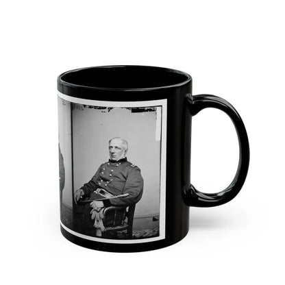 Portrait Of Brig. Gen. James S. Wadsworth, Officer Of The Federal Army (U.S. Civil War) Black Coffee Mug-Go Mug Yourself