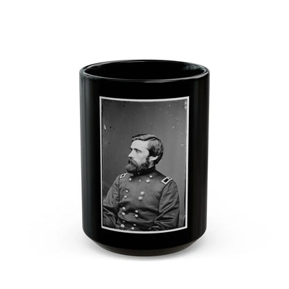Portrait Of Brig. Gen. John A. Rawlins, Officer Of The Federal Army (Maj. Gen. From Feb. 24, 1865) (U.S. Civil War) Black Coffee Mug-15oz-Go Mug Yourself