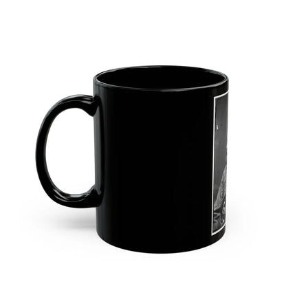Portrait Of Brig. Gen. John A. Rawlins, Officer Of The Federal Army (Maj. Gen. From Feb. 24, 1865) (U.S. Civil War) Black Coffee Mug-Go Mug Yourself