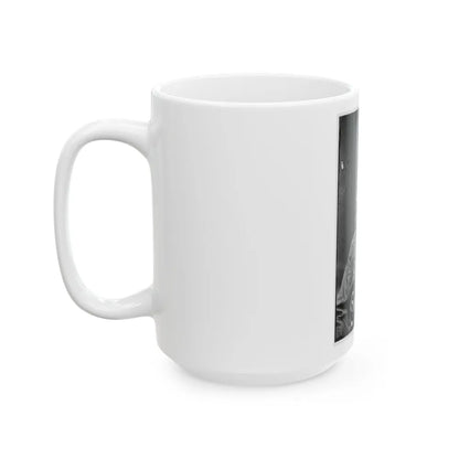 Portrait Of Brig. Gen. John A. Rawlins, Officer Of The Federal Army (Maj. Gen. From Feb. 24, 1865) (U.S. Civil War) White Coffee Mug-Go Mug Yourself