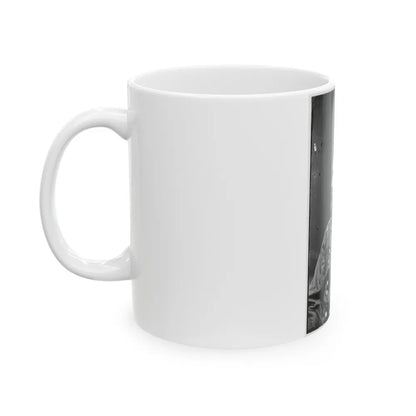 Portrait Of Brig. Gen. John A. Rawlins, Officer Of The Federal Army (Maj. Gen. From Feb. 24, 1865) (U.S. Civil War) White Coffee Mug-Go Mug Yourself