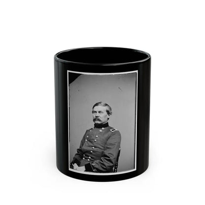 Portrait Of Brig. Gen. John Buford (Maj. Gen. From July 1, 1863), Officer Of The Federal Army (U.S. Civil War) Black Coffee Mug-11oz-Go Mug Yourself