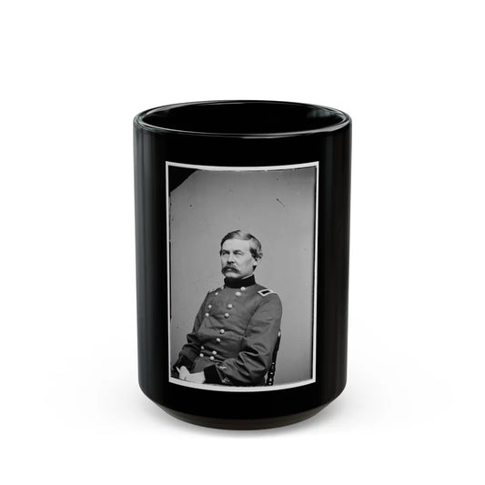 Portrait Of Brig. Gen. John Buford (Maj. Gen. From July 1, 1863), Officer Of The Federal Army (U.S. Civil War) Black Coffee Mug-15oz-Go Mug Yourself