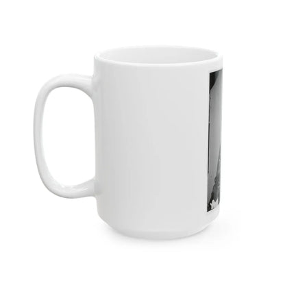 Portrait Of Brig. Gen. John Buford (Maj. Gen. From July 1, 1863), Officer Of The Federal Army (U.S. Civil War) White Coffee Mug-Go Mug Yourself