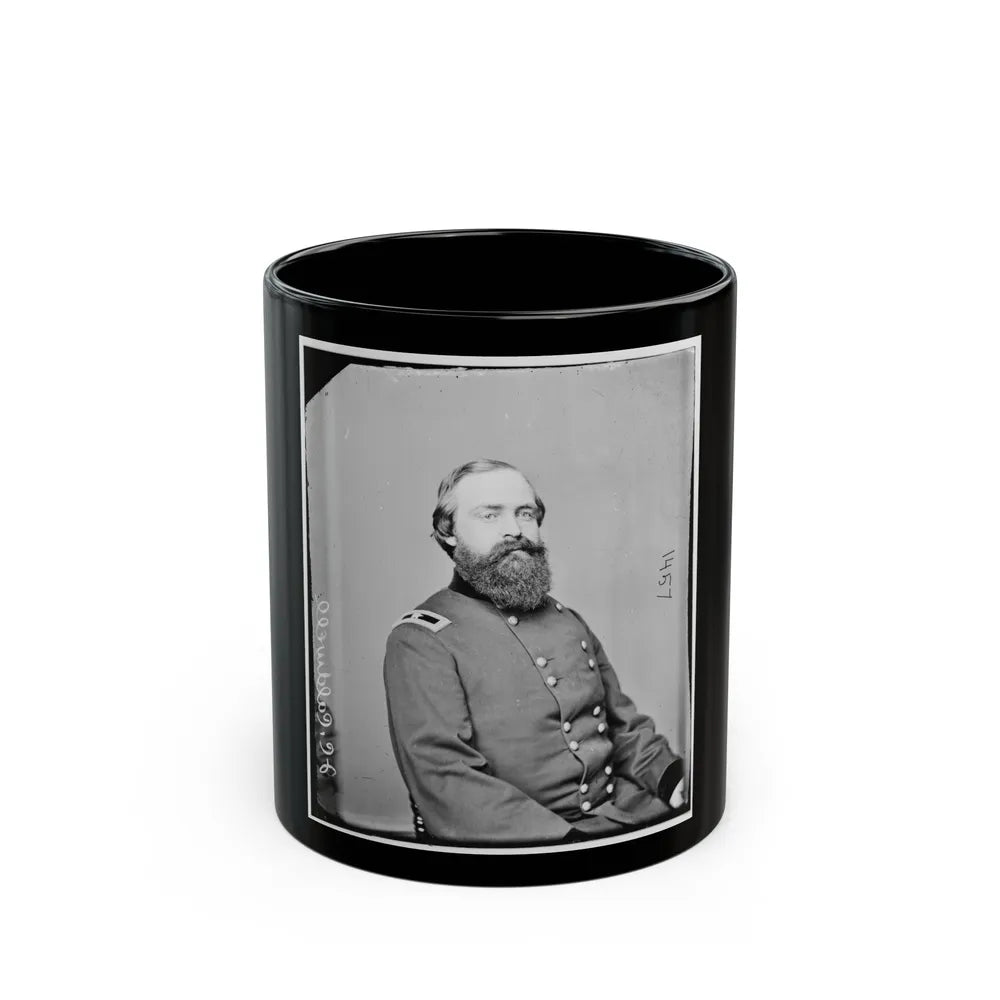 Portrait Of Brig. Gen. John C. Caldwell, Officer Of The Federal Army (U.S. Civil War) Black Coffee Mug-11oz-Go Mug Yourself