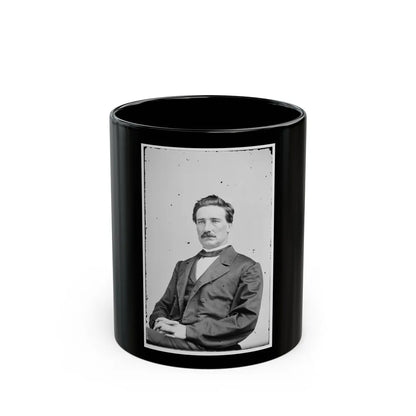 Portrait Of Brig. Gen. John D. Imboden, Officer Of The Confederate Army (U.S. Civil War) Black Coffee Mug-11oz-Go Mug Yourself