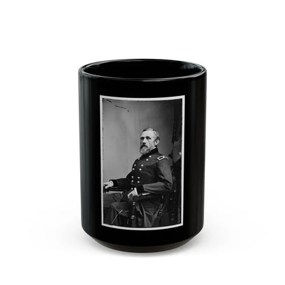 Portrait Of Brig. Gen. John G. Barnard, Officer Of The Federal Army (U.S. Civil War) Black Coffee Mug-15oz-Go Mug Yourself