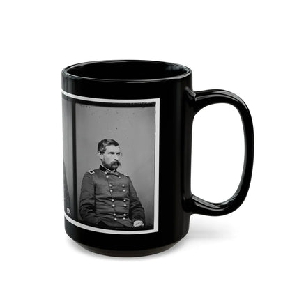 Portrait Of Brig. Gen. John Gibbon, Officer Of The Federal Army (Maj. Gen. From June 7, 1864) (U.S. Civil War) Black Coffee Mug-Go Mug Yourself