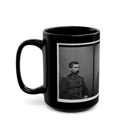 Portrait Of Brig. Gen. John Gibbon, Officer Of The Federal Army (Maj. Gen. From June 7, 1864) (U.S. Civil War) Black Coffee Mug-Go Mug Yourself
