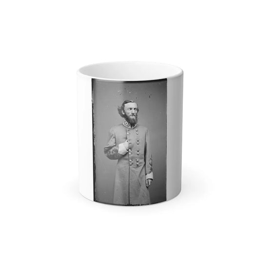 Portrait of Brig. Gen. John S. Marmaduke, Officer of the Confederate Army (U.S. Civil War) Color Changing Coffee Mug 11oz-11oz-Go Mug Yourself