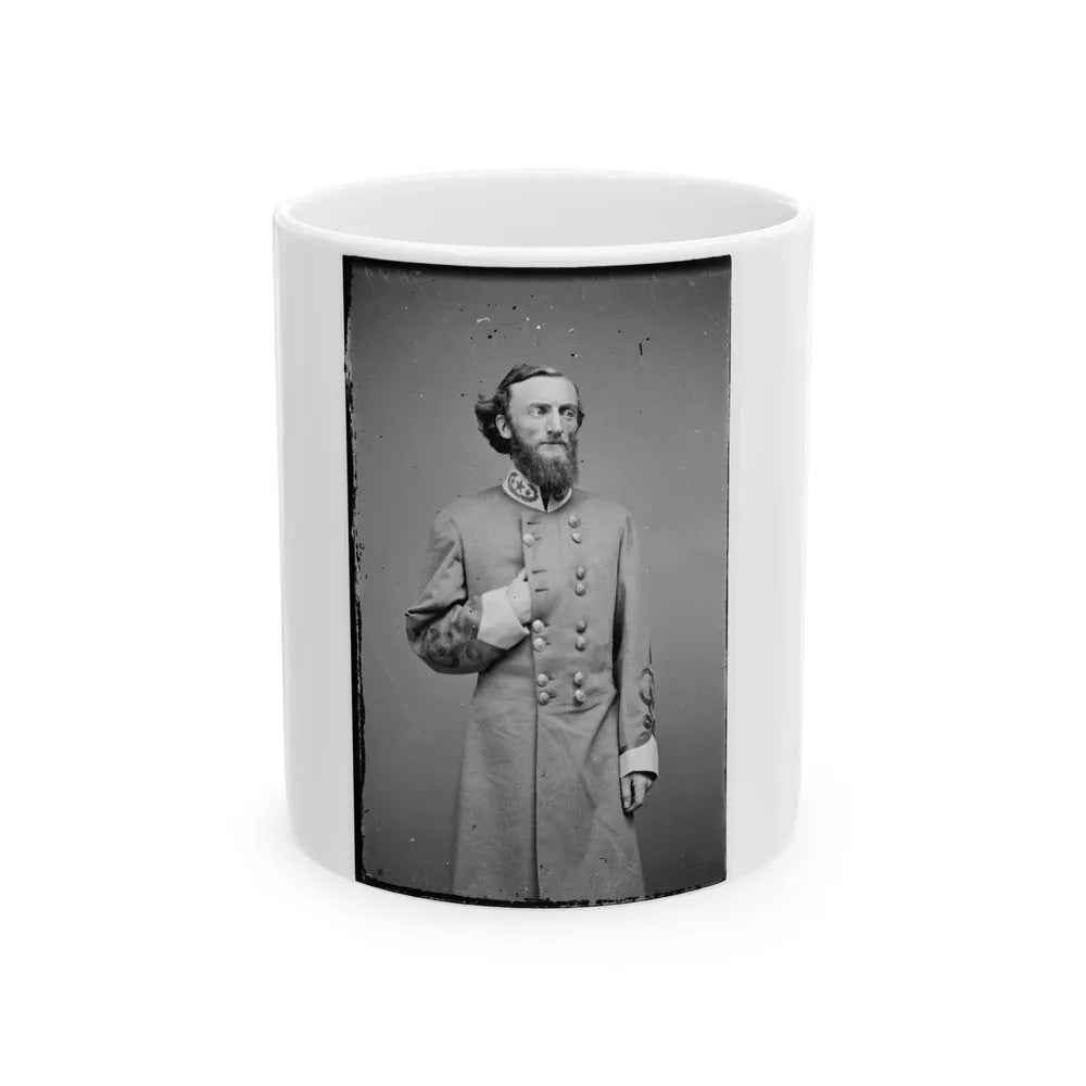 Portrait Of Brig. Gen. John S. Marmaduke, Officer Of The Confederate Army (U.S. Civil War) White Coffee Mug-11oz-Go Mug Yourself