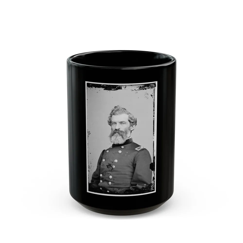 Portrait Of Brig. Gen. John W. Sprague, Officer Of The Federal Army (U.S. Civil War) Black Coffee Mug-15oz-Go Mug Yourself