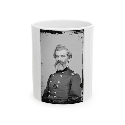 Portrait Of Brig. Gen. John W. Sprague, Officer Of The Federal Army (U.S. Civil War) White Coffee Mug-11oz-Go Mug Yourself