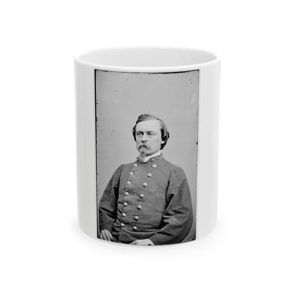 Portrait Of Brig. Gen. Joseph Finegan, Officer Of The Confederate Army (U.S. Civil War) White Coffee Mug-11oz-Go Mug Yourself