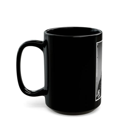 Portrait Of Brig. Gen. Joseph G. Totten, Chief, Corps Of Engineers, Officer Of The Federal Army (U.S. Civil War) Black Coffee Mug-Go Mug Yourself