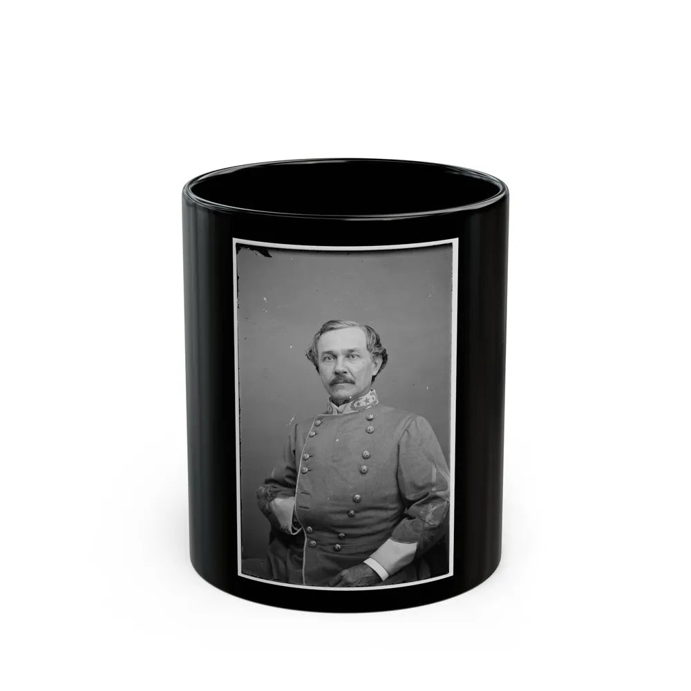 Portrait Of Brig. Gen. Joseph R. Anderson, Officer Of The Confederate Army (U.S. Civil War) Black Coffee Mug-11oz-Go Mug Yourself