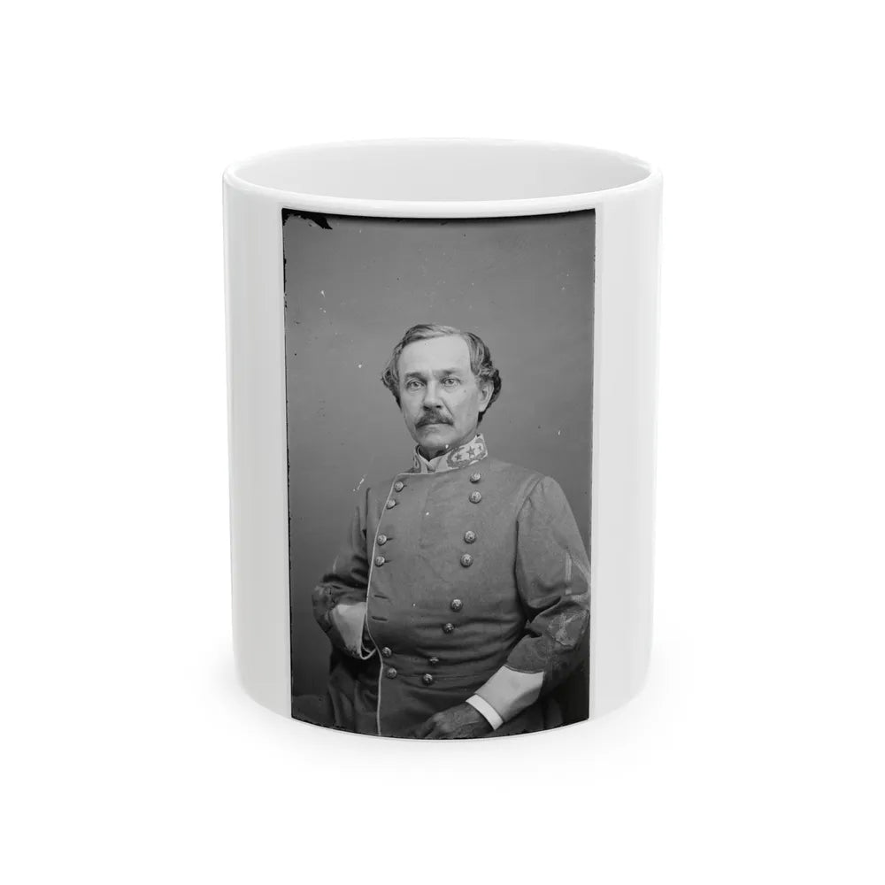 Portrait Of Brig. Gen. Joseph R. Anderson, Officer Of The Confederate Army (U.S. Civil War) White Coffee Mug-11oz-Go Mug Yourself