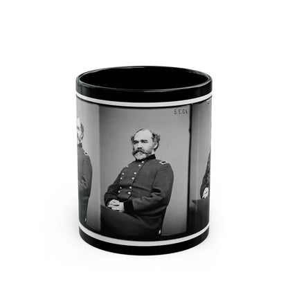 Portrait Of Brig. Gen. Montgomery C. Meigs, Quartermaster-General, Officer Of The Federal Army (Maj. Gen. From July 5, 1864) (U.S. Civil War) Black Coffee Mug-11oz-Go Mug Yourself