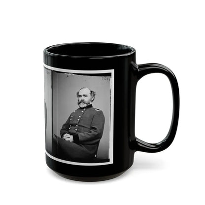 Portrait Of Brig. Gen. Montgomery C. Meigs, Quartermaster-General, Officer Of The Federal Army (Maj. Gen. From July 5, 1864) (U.S. Civil War) Black Coffee Mug-Go Mug Yourself