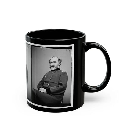 Portrait Of Brig. Gen. Montgomery C. Meigs, Quartermaster-General, Officer Of The Federal Army (Maj. Gen. From July 5, 1864) (U.S. Civil War) Black Coffee Mug-Go Mug Yourself