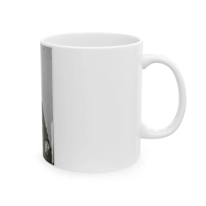 Portrait Of Brig. Gen. Nathan Kimball, Officer Of The Federal Army (Maj. Gen. As Of Feb. 1, 1865) (U.S. Civil War) White Coffee Mug-Go Mug Yourself
