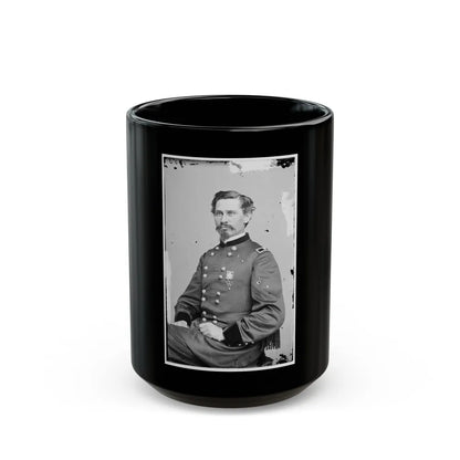 Portrait Of Brig. Gen. Orlando M. Poe, Officer Of The Federal Army (U.S. Civil War) Black Coffee Mug-15oz-Go Mug Yourself
