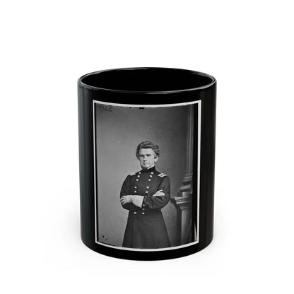 Portrait Of Brig. Gen. Ormsby M. Mitchel, Officer Of The Federal Army (U.S. Civil War) Black Coffee Mug-11oz-Go Mug Yourself
