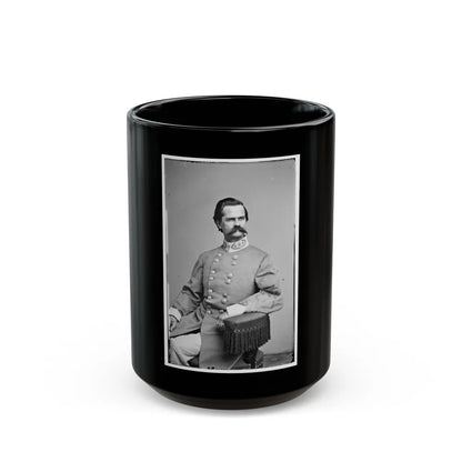 Portrait Of Brig. Gen. Richard L. T. Beale, Officer Of The Confederate Army (U.S. Civil War) Black Coffee Mug-15oz-Go Mug Yourself