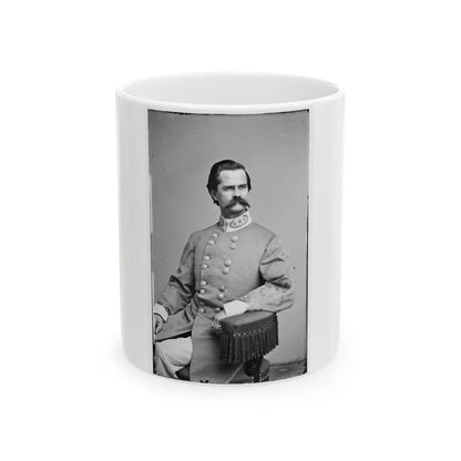 Portrait Of Brig. Gen. Richard L. T. Beale, Officer Of The Confederate Army (U.S. Civil War) White Coffee Mug-11oz-Go Mug Yourself