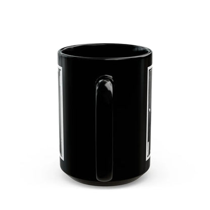 Portrait Of Brig. Gen. Robert Huston Milroy, Officer Of The Federal Army (Maj. Gen. From Nov. 29, 1862) (U.S. Civil War) Black Coffee Mug-Go Mug Yourself