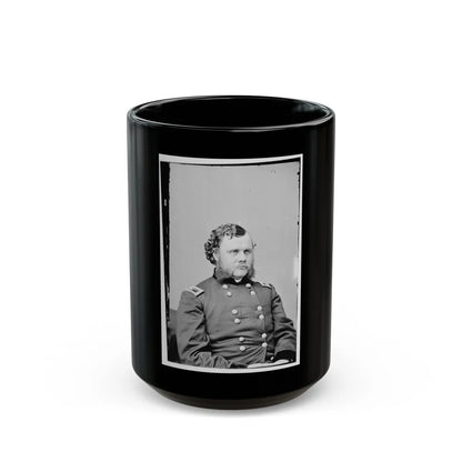 Portrait Of Brig. Gen. Robert O. Tyler, Officer Of The Federal Army (Maj. Gen. From Aug. 1, 1864) (U.S. Civil War) Black Coffee Mug-15oz-Go Mug Yourself