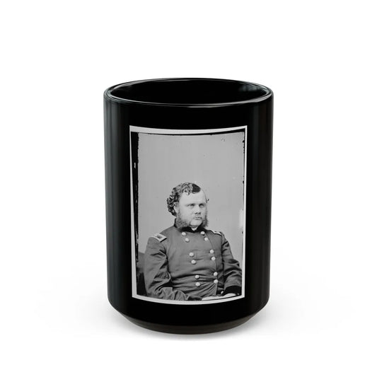 Portrait Of Brig. Gen. Robert O. Tyler, Officer Of The Federal Army (Maj. Gen. From Aug. 1, 1864) (U.S. Civil War) Black Coffee Mug-15oz-Go Mug Yourself
