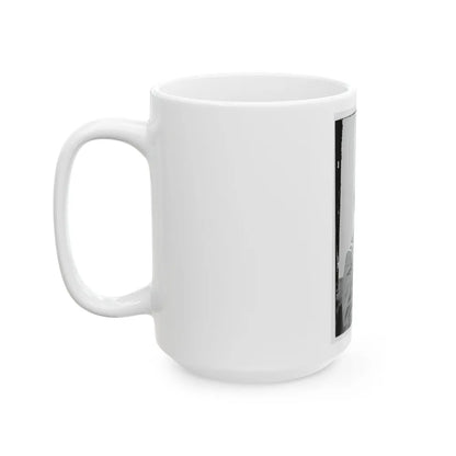Portrait Of Brig. Gen. Robert O. Tyler, Officer Of The Federal Army (Maj. Gen. From Aug. 1, 1864) (U.S. Civil War) White Coffee Mug-Go Mug Yourself