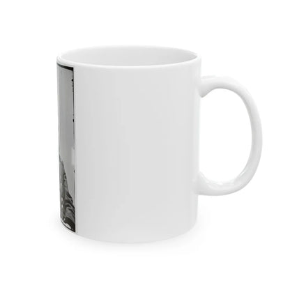 Portrait Of Brig. Gen. Robert O. Tyler, Officer Of The Federal Army (Maj. Gen. From Aug. 1, 1864) (U.S. Civil War) White Coffee Mug-Go Mug Yourself