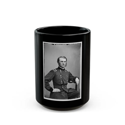 Portrait Of Brig. Gen. Thomas E. G. Ransom, Officer Of The Federal Army (U.S. Civil War) Black Coffee Mug-15oz-Go Mug Yourself