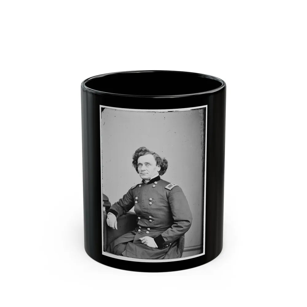 Portrait Of Brig. Gen. Thomas W. Sherman, Officer Of The Federal Army (U.S. Civil War) Black Coffee Mug-11oz-Go Mug Yourself